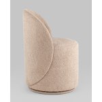 Пуф Loreen вращающийся букле капучино