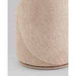 Пуф Loreen вращающийся букле капучино