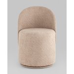 Пуф Loreen вращающийся букле капучино