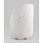 Пуф Loreen вращающийся букле светло-серый