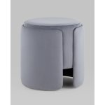 Пуф Taks велюр серый