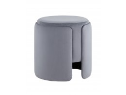 Пуф Taks велюр серый