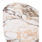 Стол кофейный NIKLAS TL-312 испанская керамика, стекло / МДФ окраш. /темно-серый МДФ каркас ®DISAUR