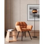 Журнальный столик Leyre металл бежевый