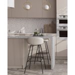 Стул барный Nita букле молочный