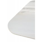 Стол ABSALON 180 ICE AGATE, керамика, стекло / Шоколадное золото каркас, ®DISAUR