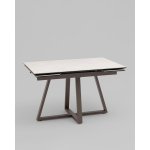 Стол Керас 120-180/80/75, столешница керамика Carmen light grey