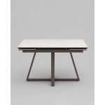 Стол Керас 120-180/80/75, столешница керамика Carmen light grey