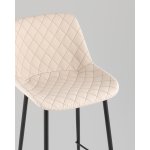 Стул барный Arch экокожа светло-серый