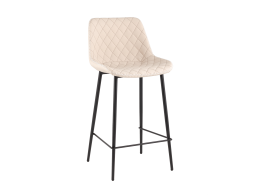 Стул барный Arch экокожа светло-серый