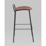 Стул барный Mantis экокожа коричневый