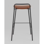 Стул барный Mantis экокожа коричневый