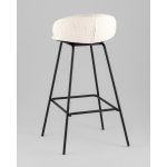 Стул барный Nita букле молочный