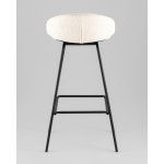 Стул барный Nita букле молочный