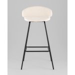 Стул барный Nita букле молочный