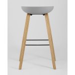 Стул барный LIBRA СЕРЫЙ 2 шт