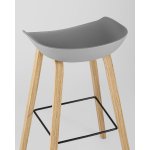 Стул барный LIBRA СЕРЫЙ 2 шт