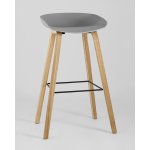 Стул барный LIBRA СЕРЫЙ 2 шт