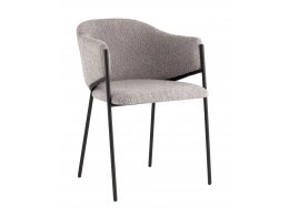 Стул Brace букле серый