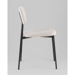 Стул Chao светло-серый черные ножки 2 шт.