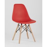 Стул Eames Style DSW красный (разборный каркас)