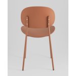 Стул Edie пластик коричневый NP