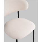 Стул Килиан велюр молочный