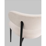 Стул Килиан велюр молочный