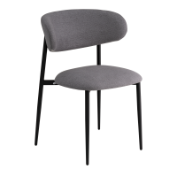 Стул Килиан велюр серый