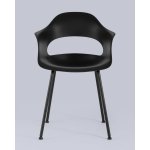 Стул Lady пластик черный 4 шт.