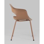 Стул Lady пластик коричневый 4 шт.