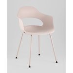 Стул Lady пластик нежно-розовый