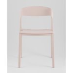 Стул Moris пластик нежно-розовый Стул Moris пластик нежно-розовый