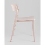 Стул Moris пластик нежно-розовый Стул Moris пластик нежно-розовый