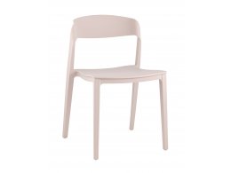 Стул Moris пластик нежно-розовый