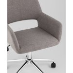 Стул офисный ROSS рогожка темно-серый