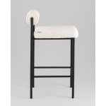 Стул полубарный Балла букле молочный