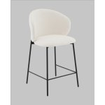 Стул полубарный Блейз букле белый