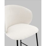 Стул полубарный Блейз букле белый