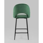 Стул полубарный Меган SN велюр зеленый