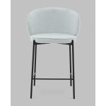 Стул полубарный Тисдейл букле светло-голубой