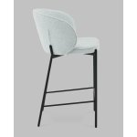 Стул полубарный Тисдейл букле светло-голубой