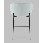 Стул полубарный Тисдейл букле светло-голубой