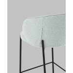 Стул полубарный Тисдейл букле светло-голубой