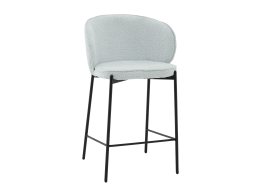 Стул полубарный Тисдейл букле светло-голубой