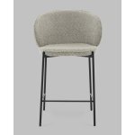 Стул полубарный Тисдейл букле светло-зеленый