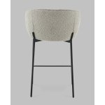 Стул полубарный Тисдейл букле светло-зеленый