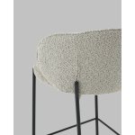 Стул полубарный Тисдейл букле светло-зеленый