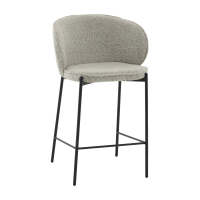 Стул полубарный Тисдейл букле светло-зеленый