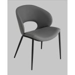 Стул Вивьен экокожа серый